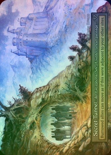 【FOIL】[Site] Secret Tunnel [beta-Exceptional]